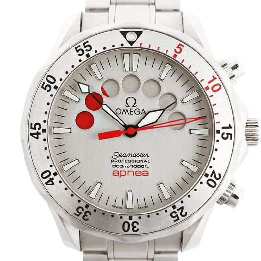 Omega Seamaster Apnea Maillol 2595.30 59701934 SS AT Watch with Silver Dial