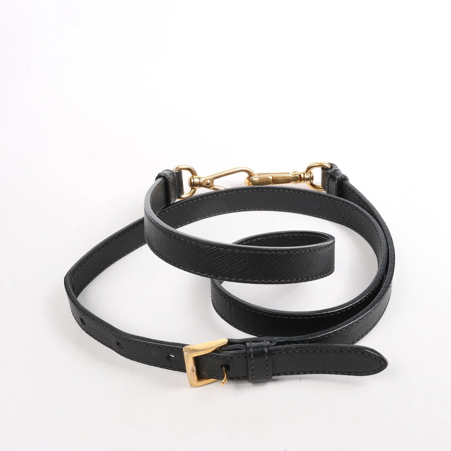 Prada Galleria Saffiano Lux Leather 2Way Handbag in Black