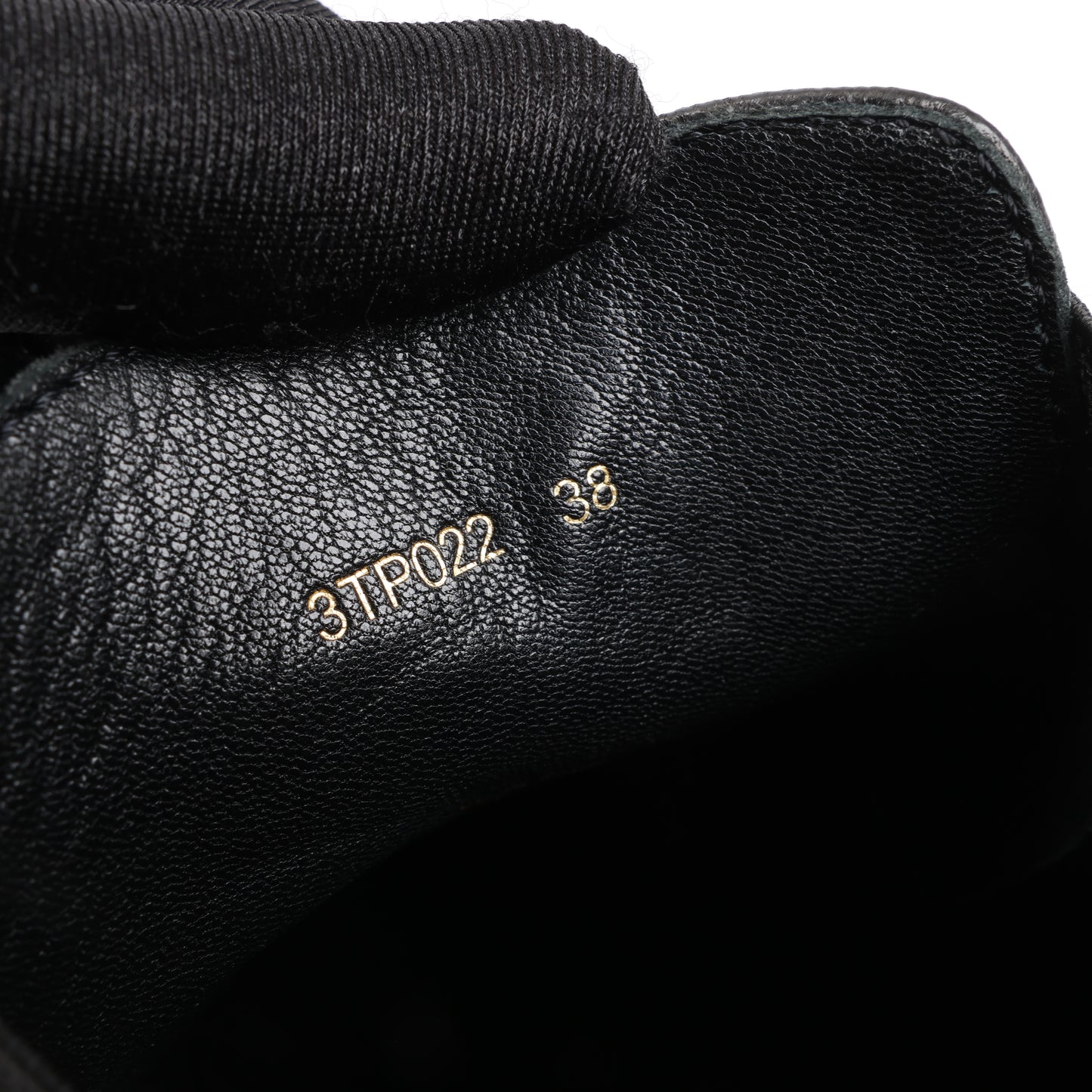 Prada Sport Leather Side Gore Ankle Boots in Black 3TP022, Size 38 EU