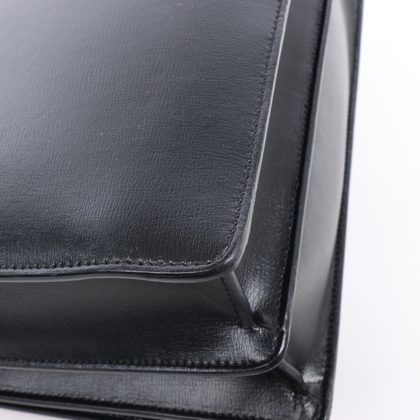 Saint Laurent Paris Medium Sunset Leather Chain Shoulder Bag in Black 498779