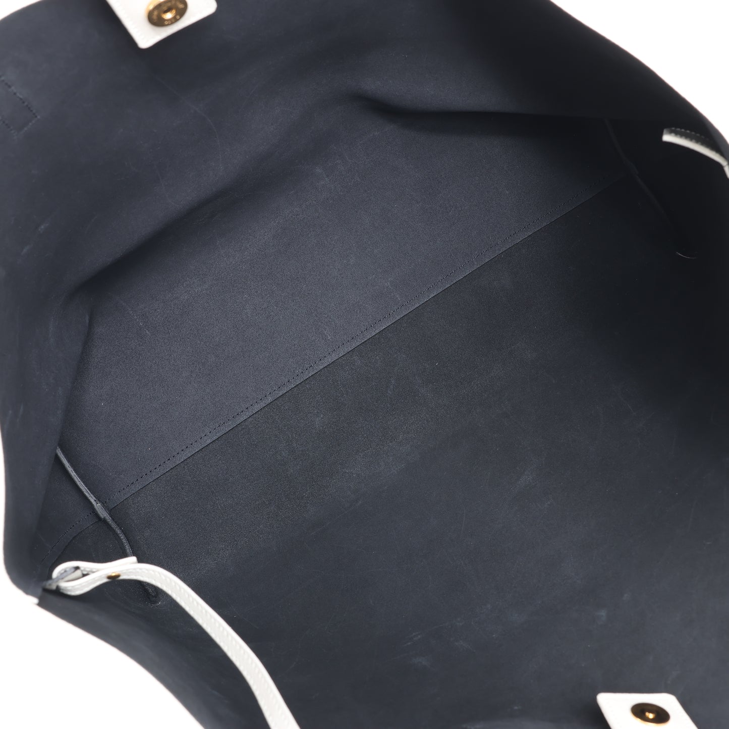 Saint Laurent Paris Sac Shopping Leather Shoulder bag in Ecru 394195