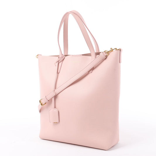 Saint Laurent Paris Toy Shopping Leather 2Way Handbag in Pink 498612