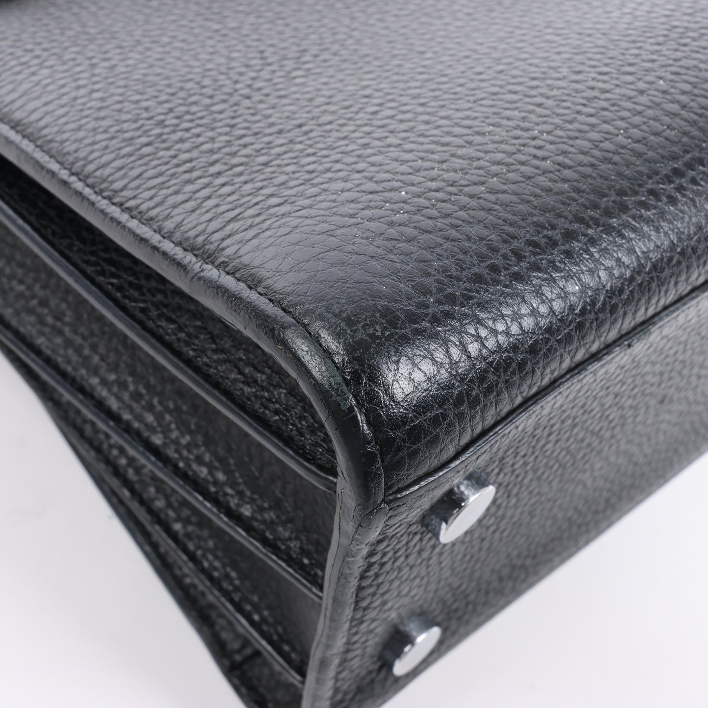 Saint Laurent Paris Sac de Jour Sac à main en cuir Noir 377183