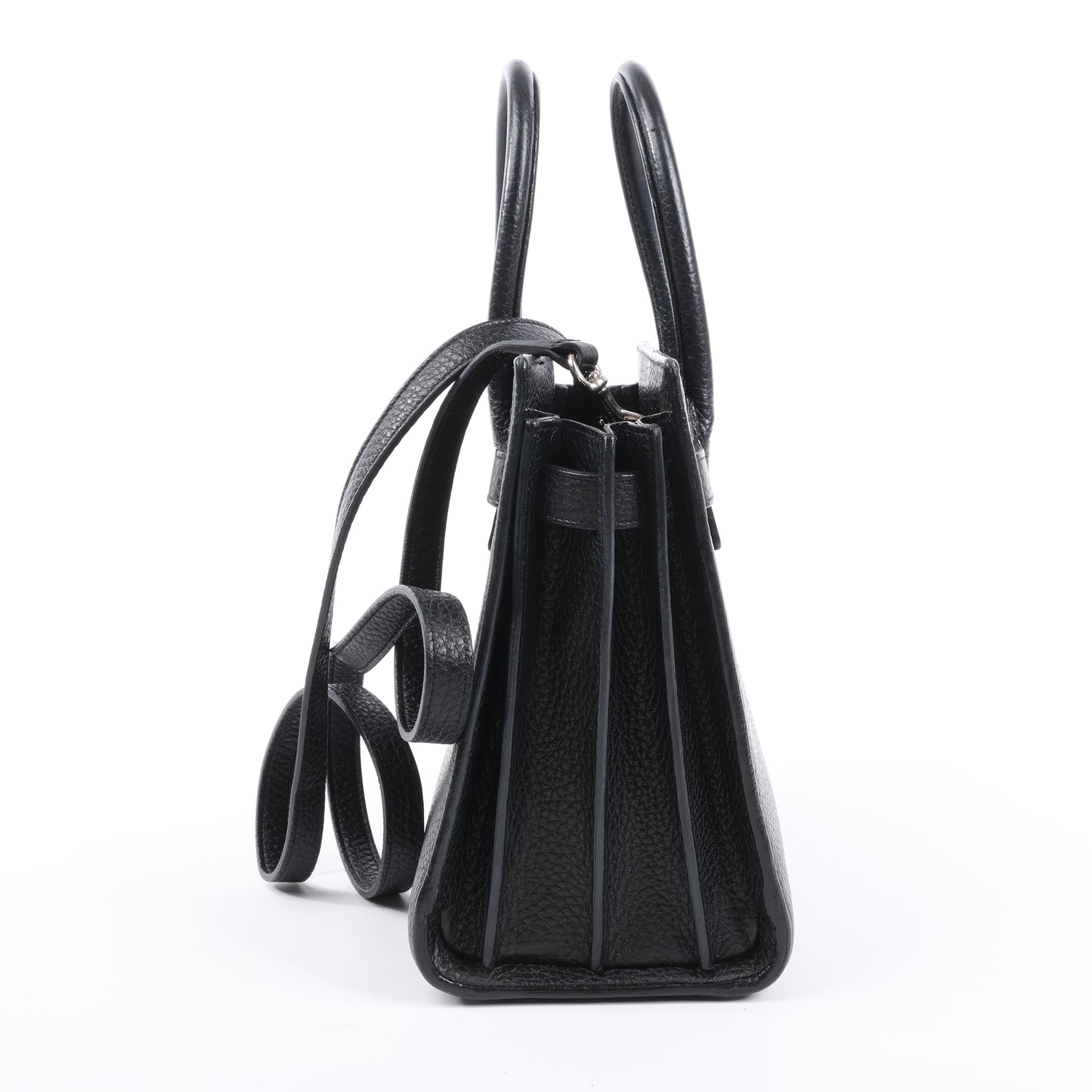 Saint Laurent Paris Sac de Jour Sac à main en cuir Noir 377183