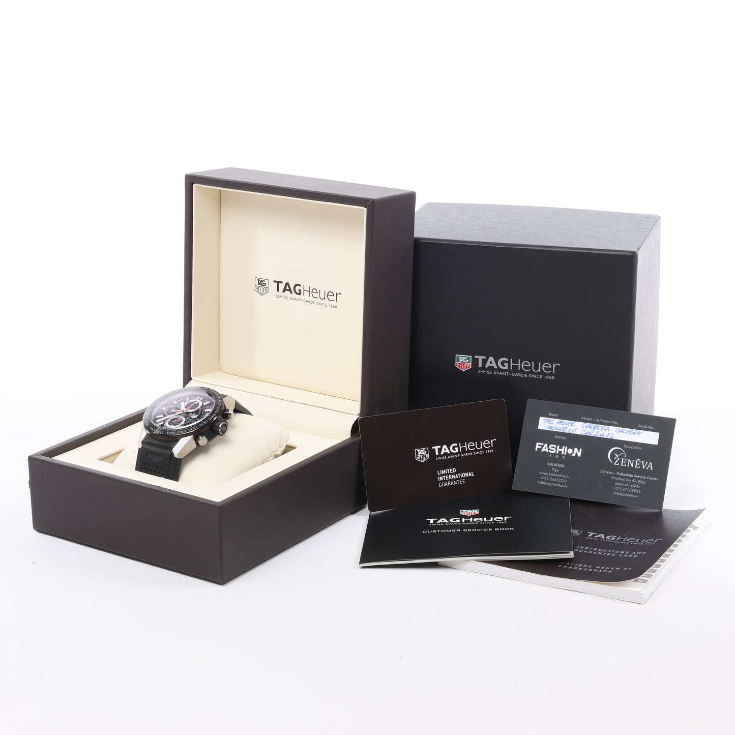 Carrera CALIBRE HEUER 01 CAR2A1Z.FT6044 WBD6279 SS SS & Rubber AT Skeleton dial Watch