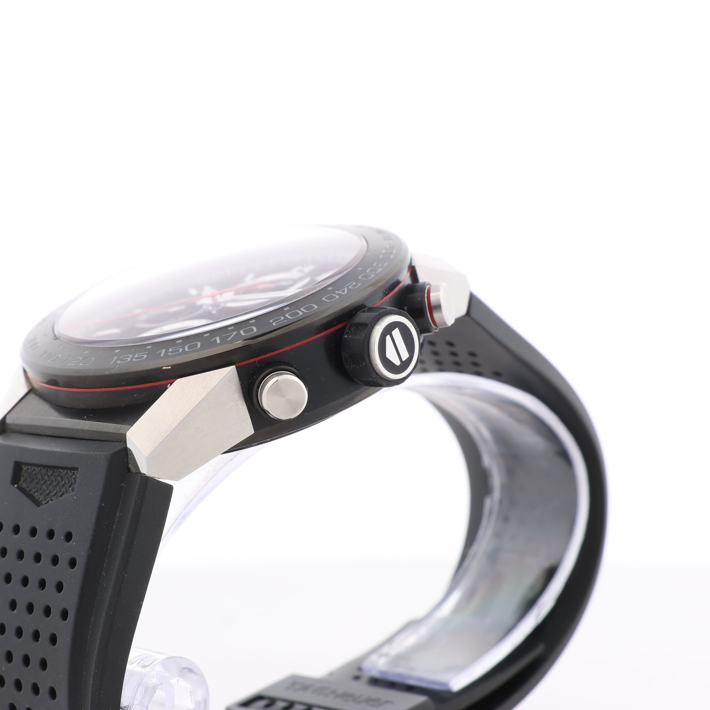 Carrera CALIBRE HEUER 01 CAR2A1Z.FT6044 WBD6279 SS SS & Rubber AT Skeleton dial Watch