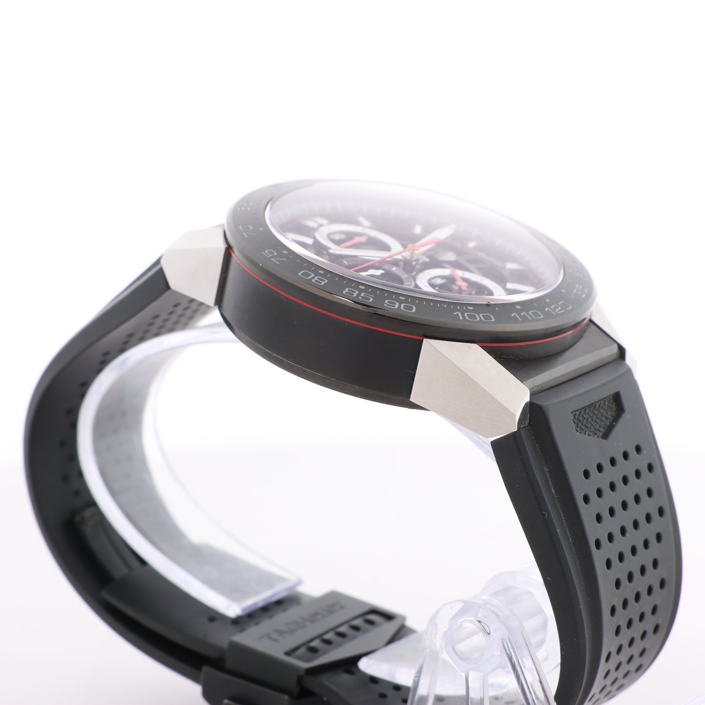 Carrera CALIBRE HEUER 01 CAR2A1Z.FT6044 WBD6279 SS SS & Rubber AT Skeleton dial Watch