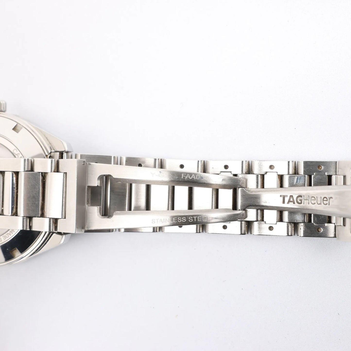 TAG Heuer Carrera WAR211C.BA0782 WEX0802 SS AT Watch with Gray Dial