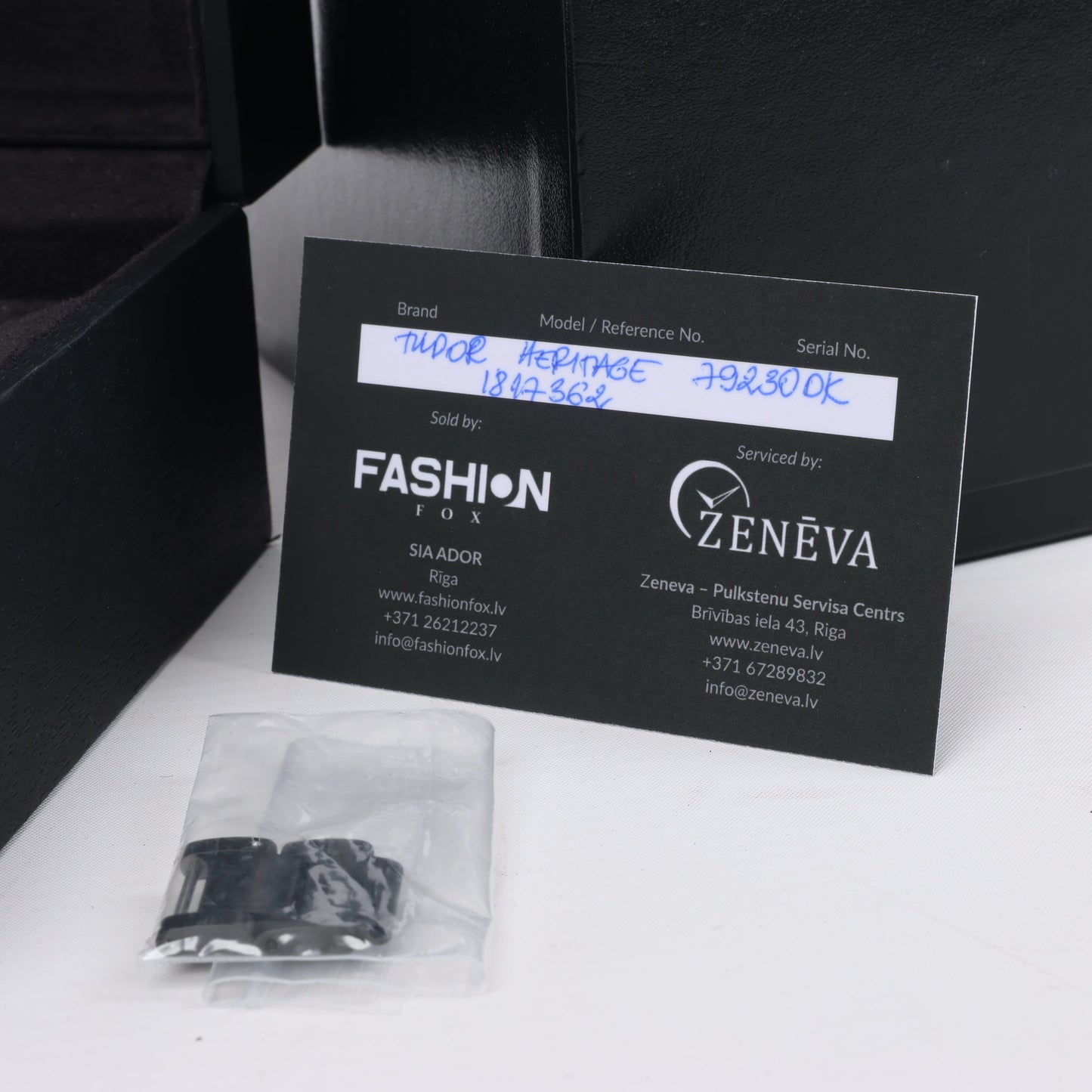 Tudor Heritage Black bay 79230DK I817362 SS SS AT Black Dial Watch