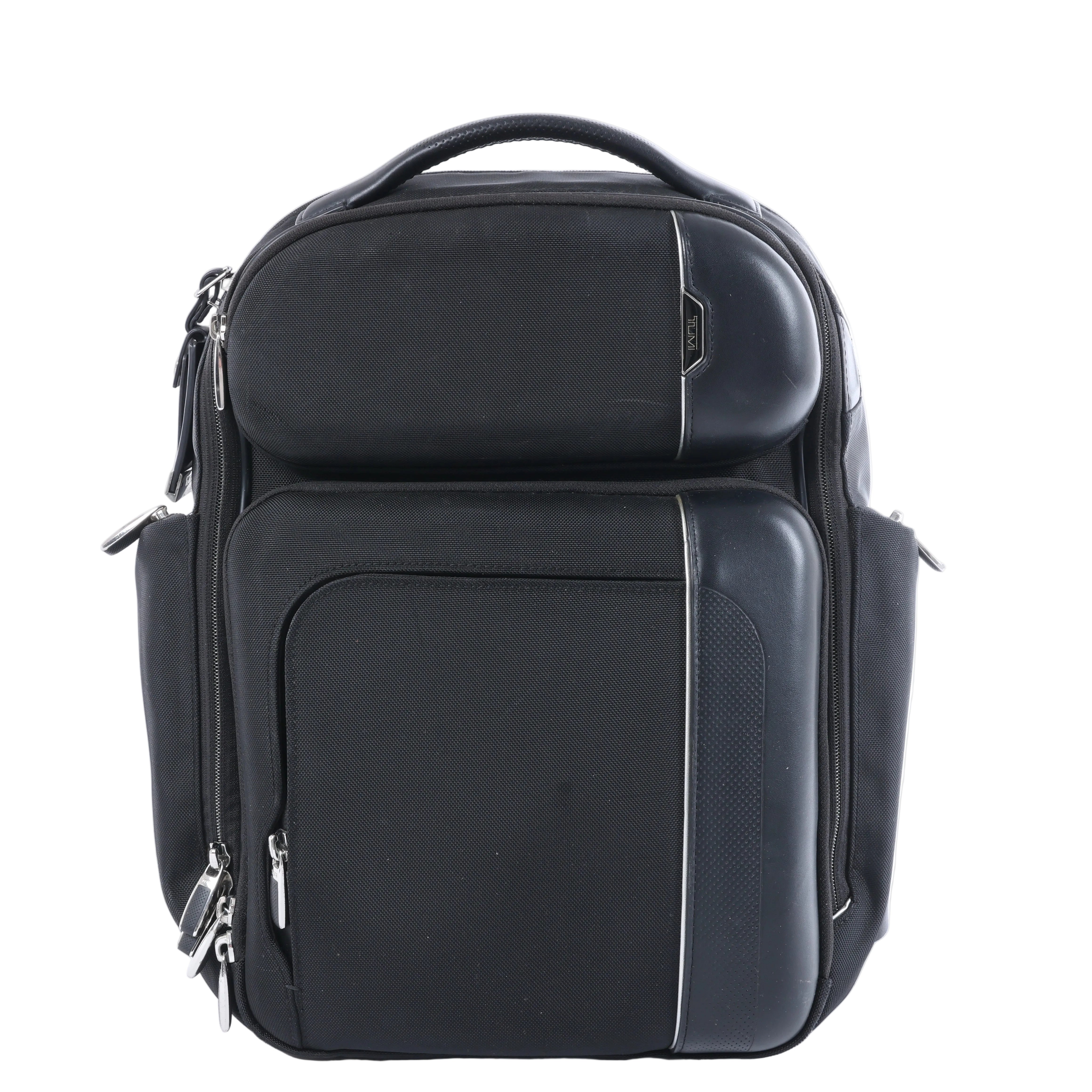 Tumi Arrivé Barker Black Fabric Backpack – Fashion Fox