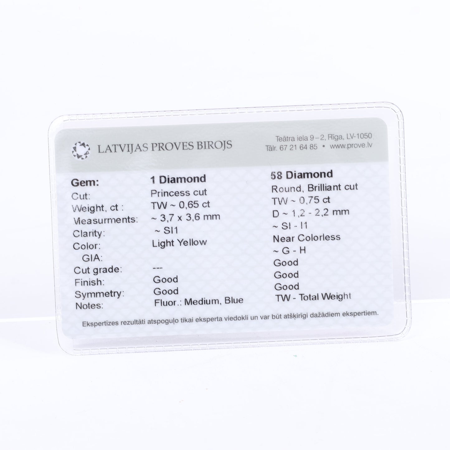 Non Signe / Unsigned 18k Pink GOLD RING with diamonds, Size 52 EU