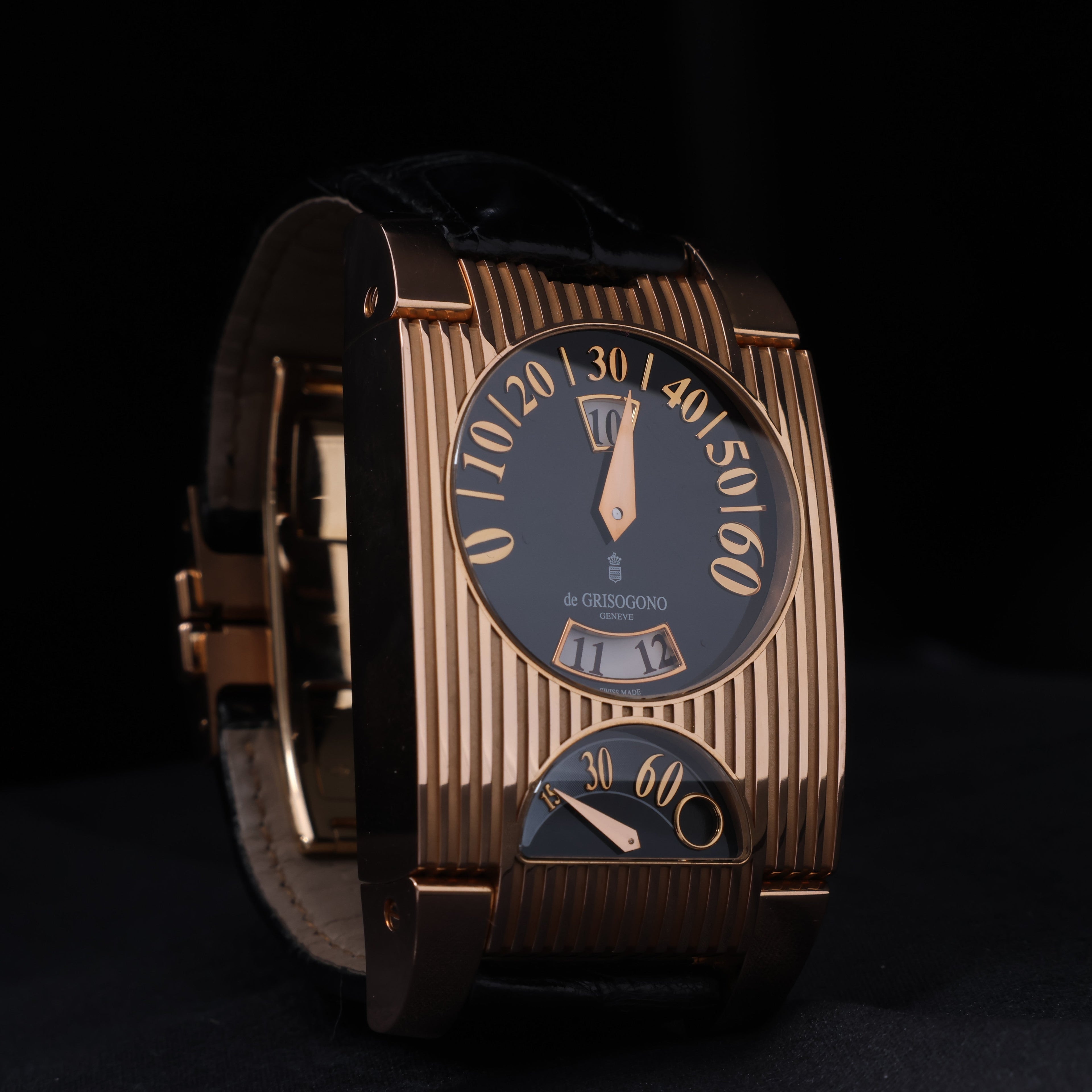 The Watch That Refuses to Blend In: De Grisogono's Instrumento, in Rose Gold