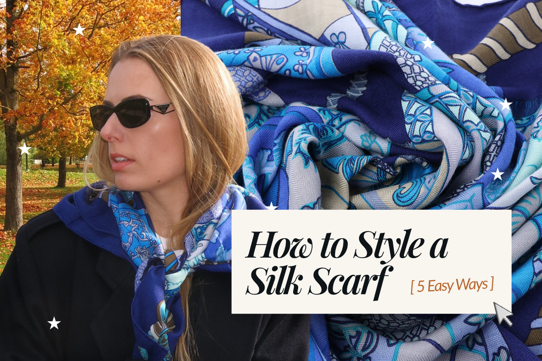 How to Style a Silk Scarf: 5 Easy Ways