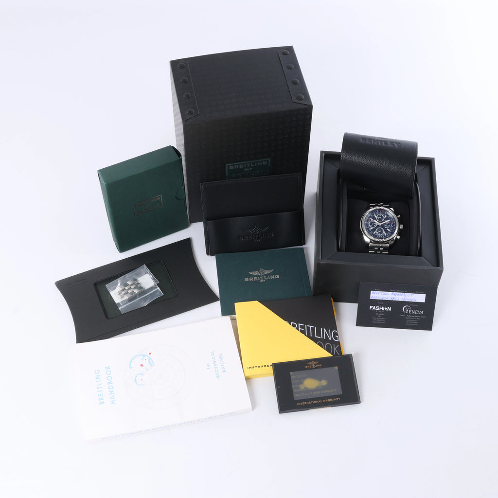 Breitling Bentley GT Automatic Wristwatch with Black dial