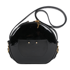 Louis Vuitton Boite Chapeau Souple Vernis Leather Crossbody Bag in Black M53999