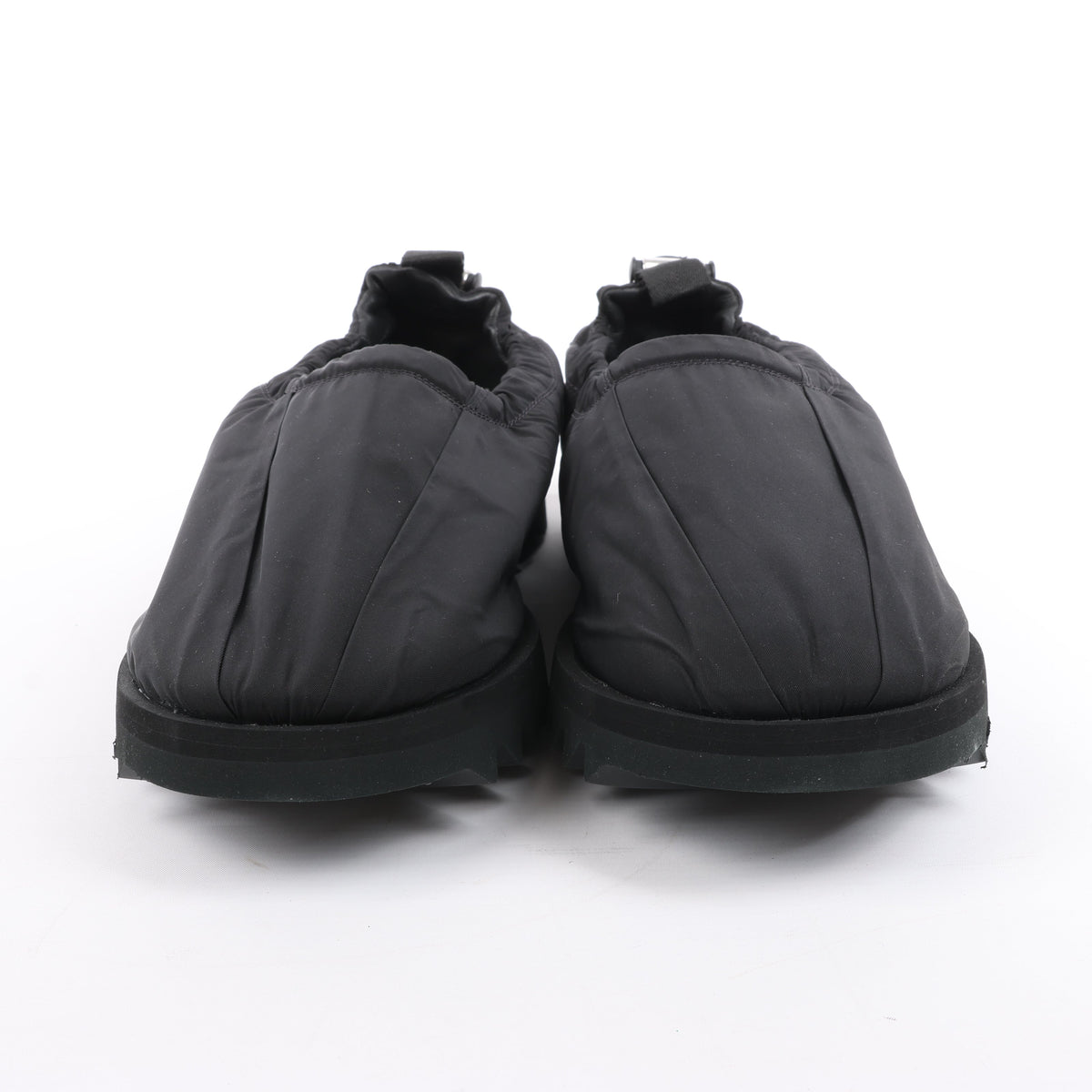 A-COLD-WALL* Drawstring Slip-on Sneakers in Black, Size 45 EU