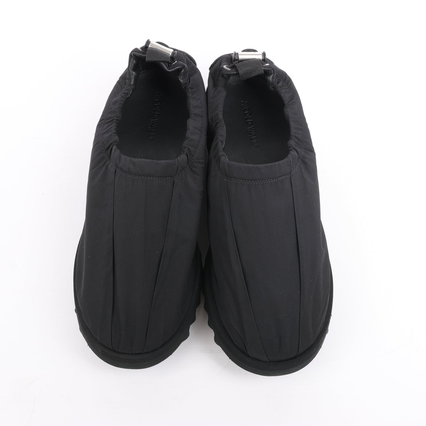 A-COLD-WALL* Drawstring Slip-on Sneakers in Black, Size 45 EU
