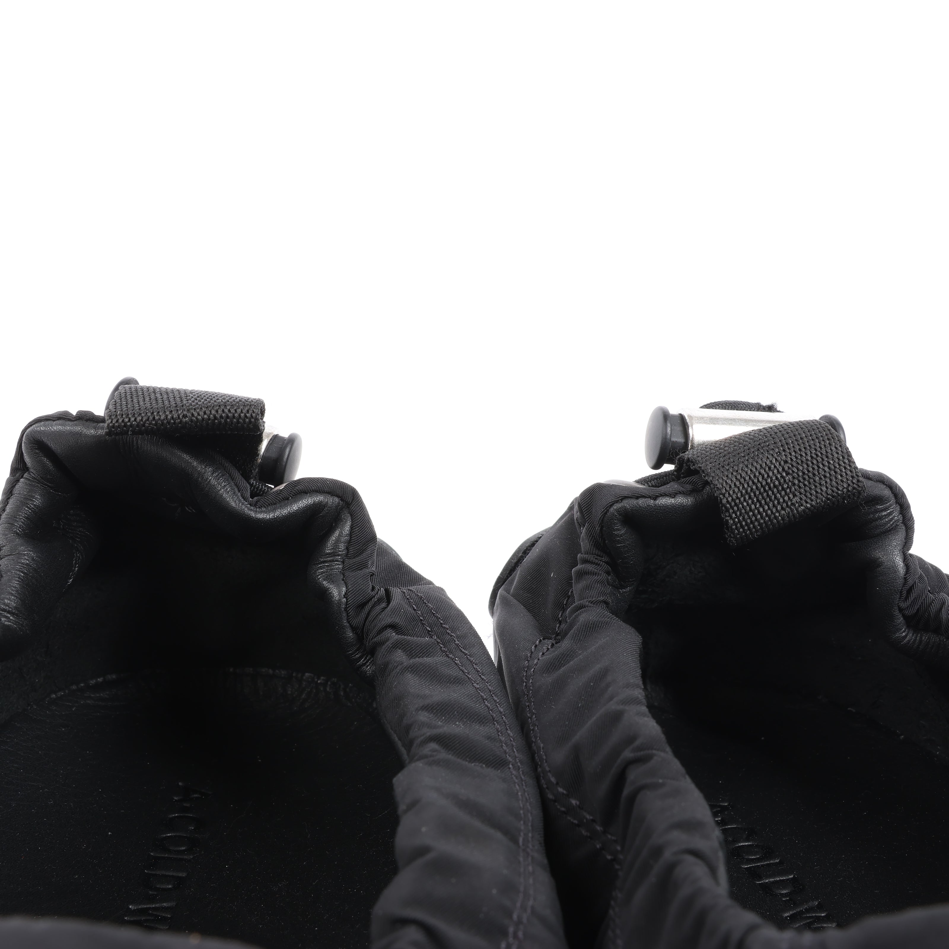 A-COLD-WALL* Drawstring Slip-on Sneakers in Black, Size 45 EU