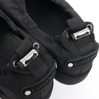 A-COLD-WALL* Drawstring Slip-on Sneakers in Black, Size 45 EU