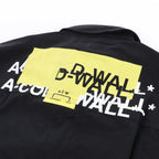 A-COLD-WALL* Logo Overlay Tech Jacket in Black, Size M