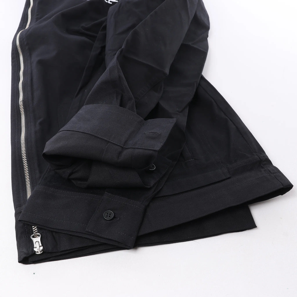 A-COLD-WALL* Logo Overlay Tech Jacket in Black, Size M