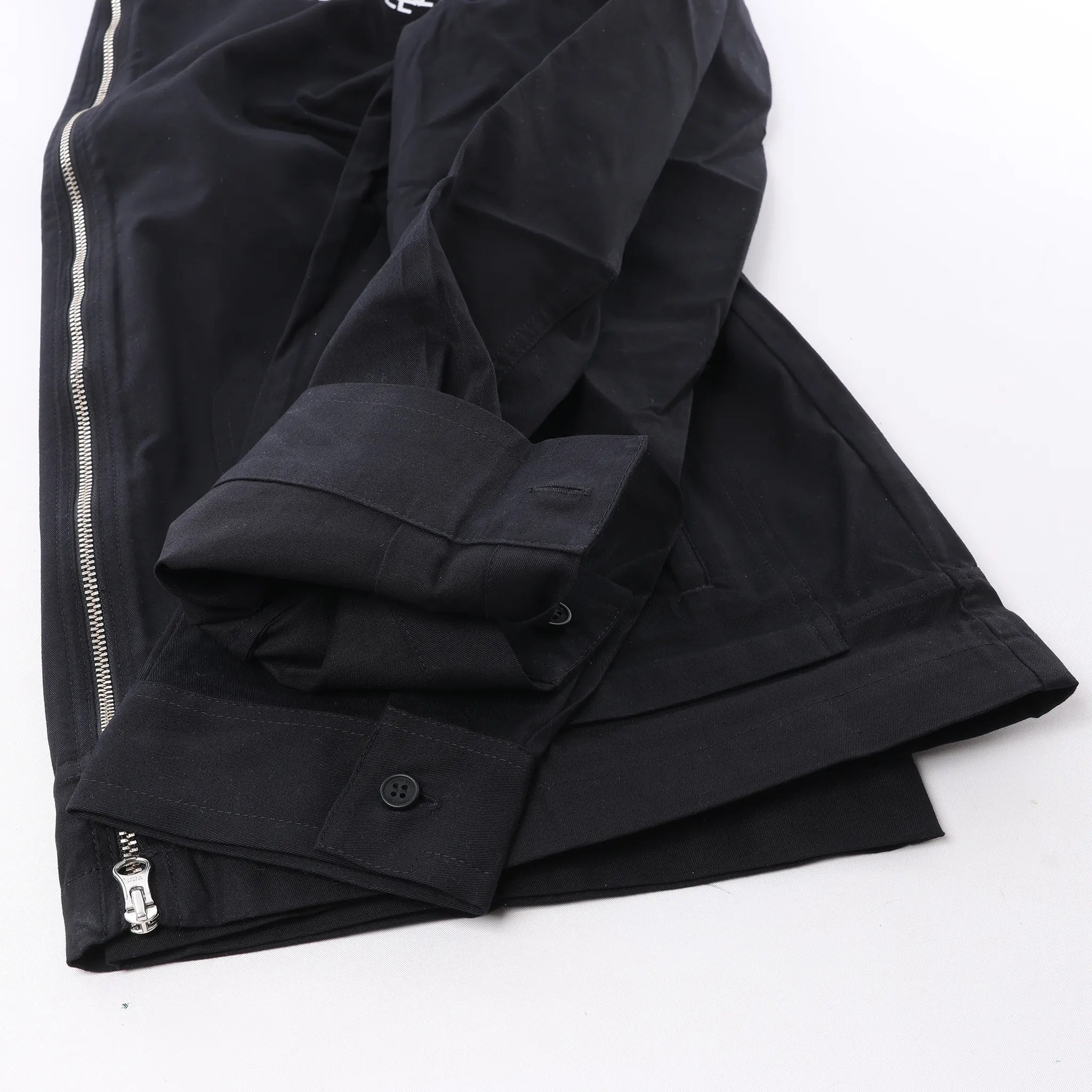 A-COLD-WALL* Logo Overlay Tech Jacket in Black, Size M