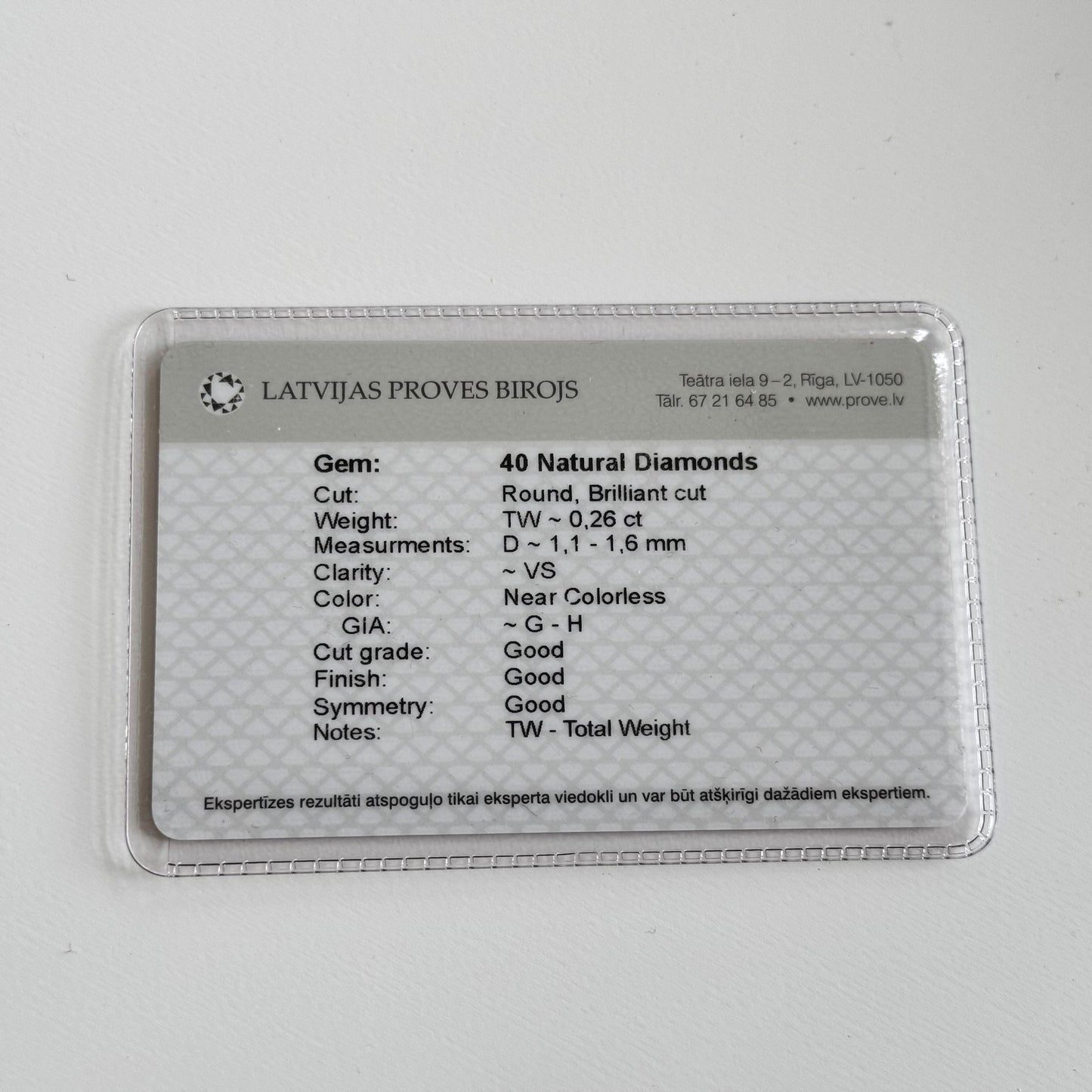 Non Signe / Unsigned Diamond Ring in Multicolor K18PG 5.3g 129 S008 D026