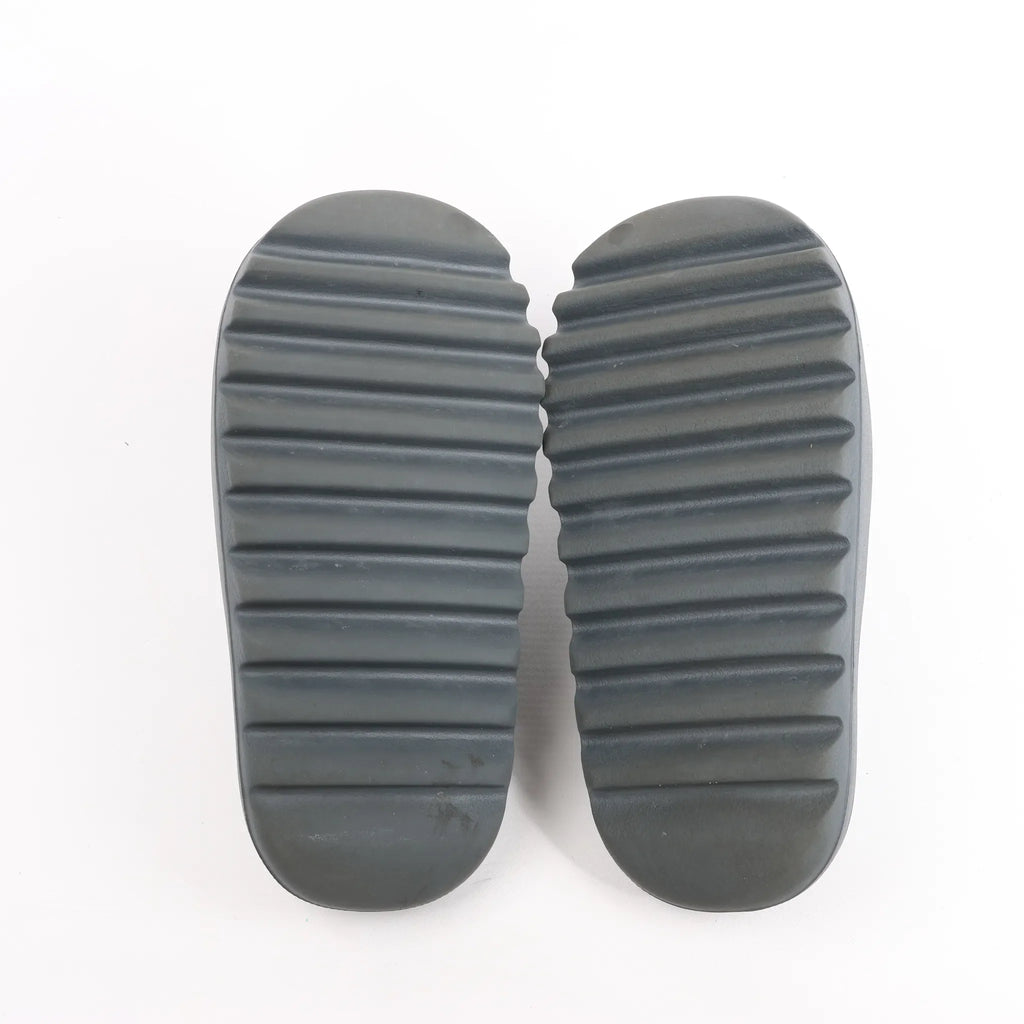 Adidas Yeezy "Slate Marine" Sandal Slidesin Gray, Size 40 EU