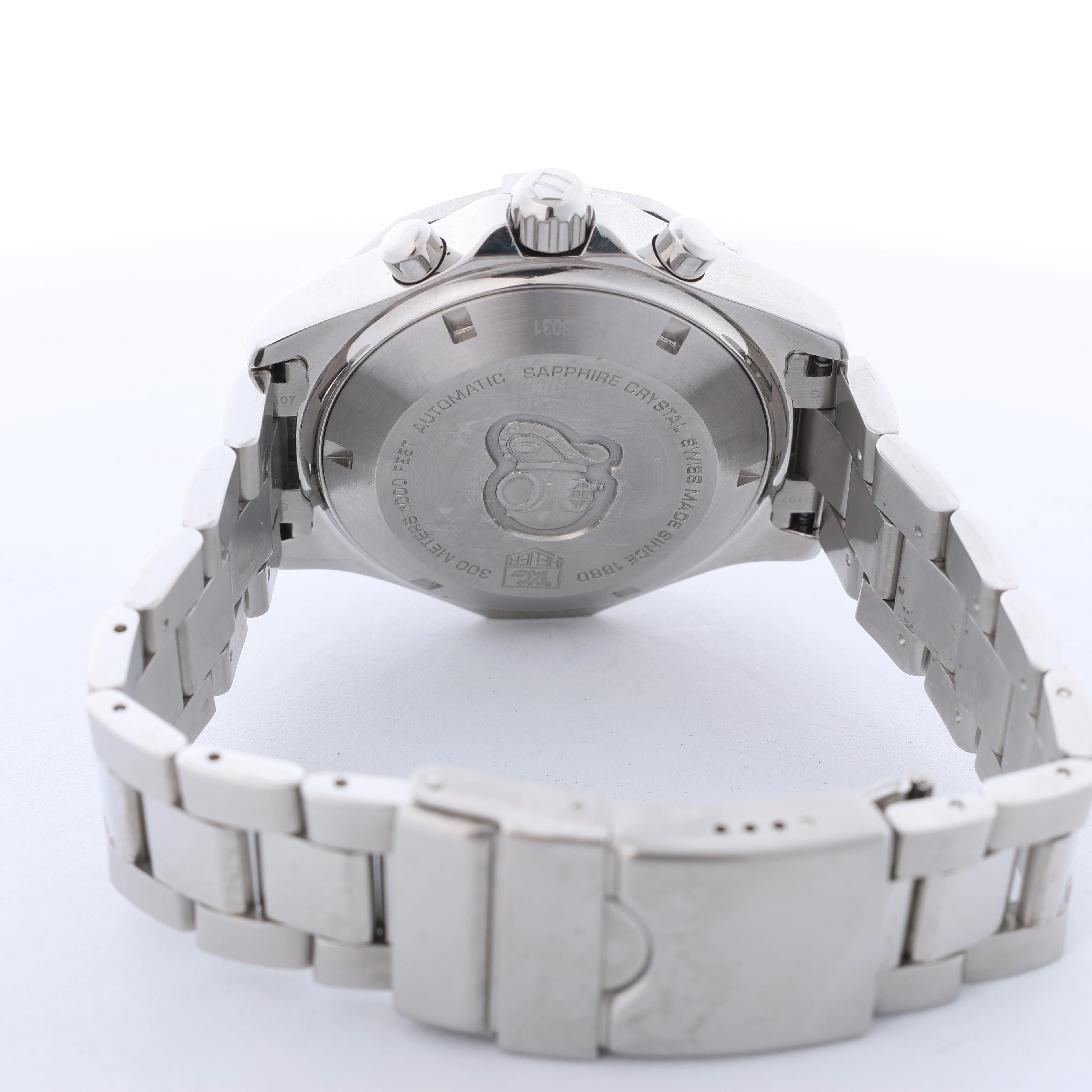 TAG Heuer Aquaracer Chrono Date CAF2110 RRZ8031 Black Dial Steel