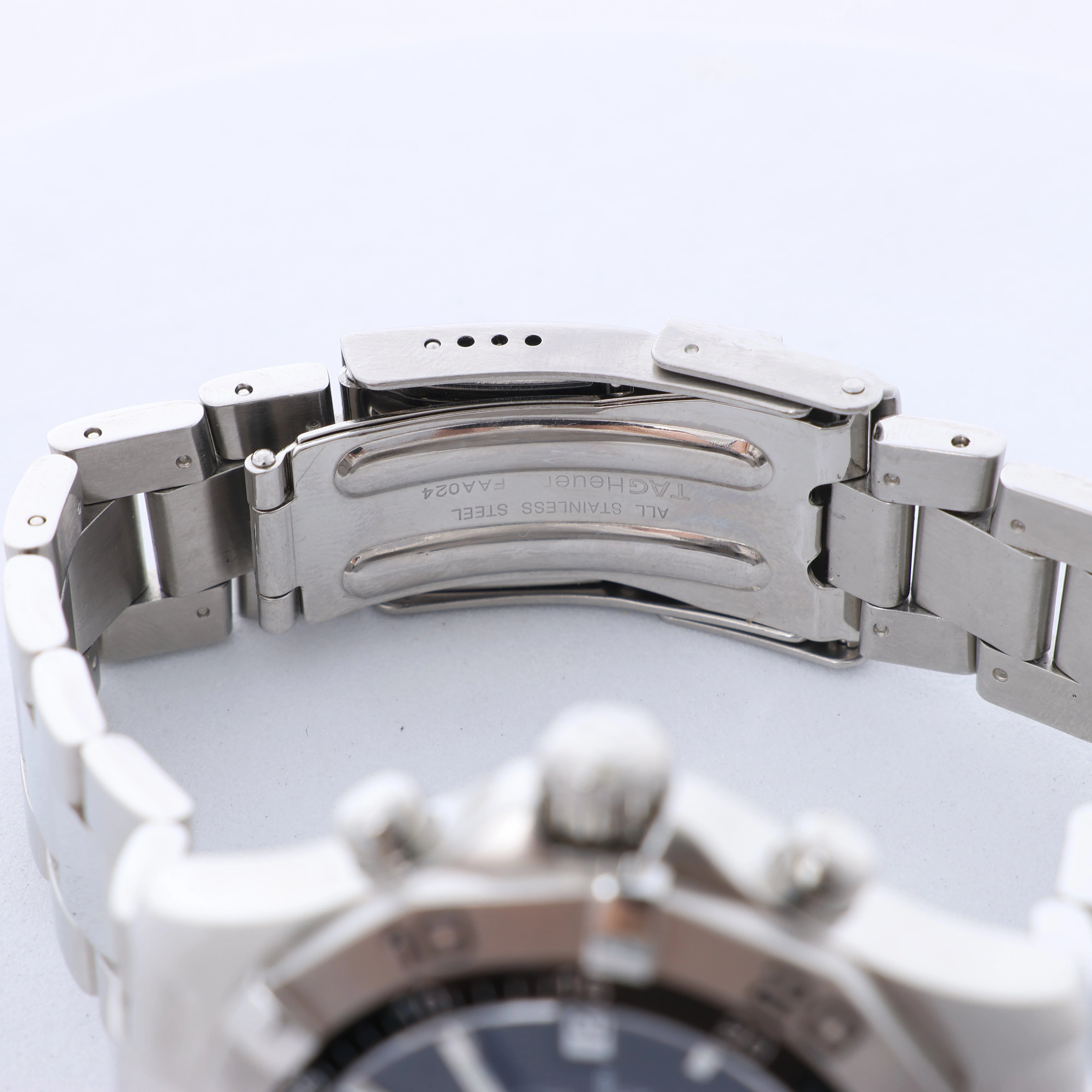 TAG Heuer Aquaracer Chrono Date CAF2110 RRZ8031 Black Dial Steel