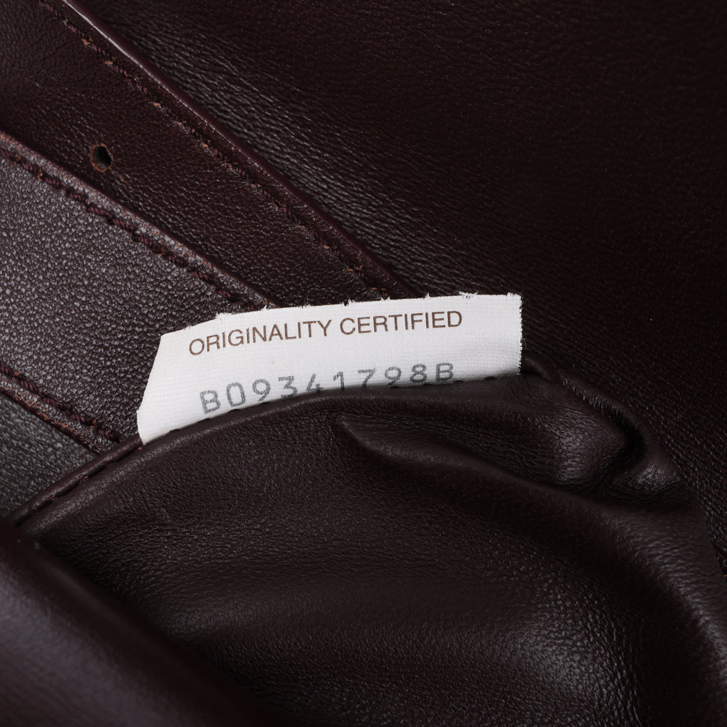 Bolso de hombro de cuero Intrecciato Bottega Veneta en rosa