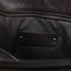 Bolso de hombro de cuero Intrecciato Bottega Veneta en rosa
