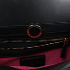 Bolso de mano BVLGARI ALBA de piel de dos vías en beige