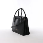 Bolso de mano BVLGARI ALBA de piel de dos vías en beige