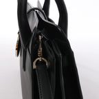 Bolso de mano BVLGARI ALBA de piel de dos vías en beige