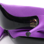 Balenciaga Knife Spandex Pointed Toe Thigh High Boots in Purple, Size EU 37