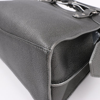 Balenciaga Mini Neo Classic City Leather 2Way Handbag in Grey 679231