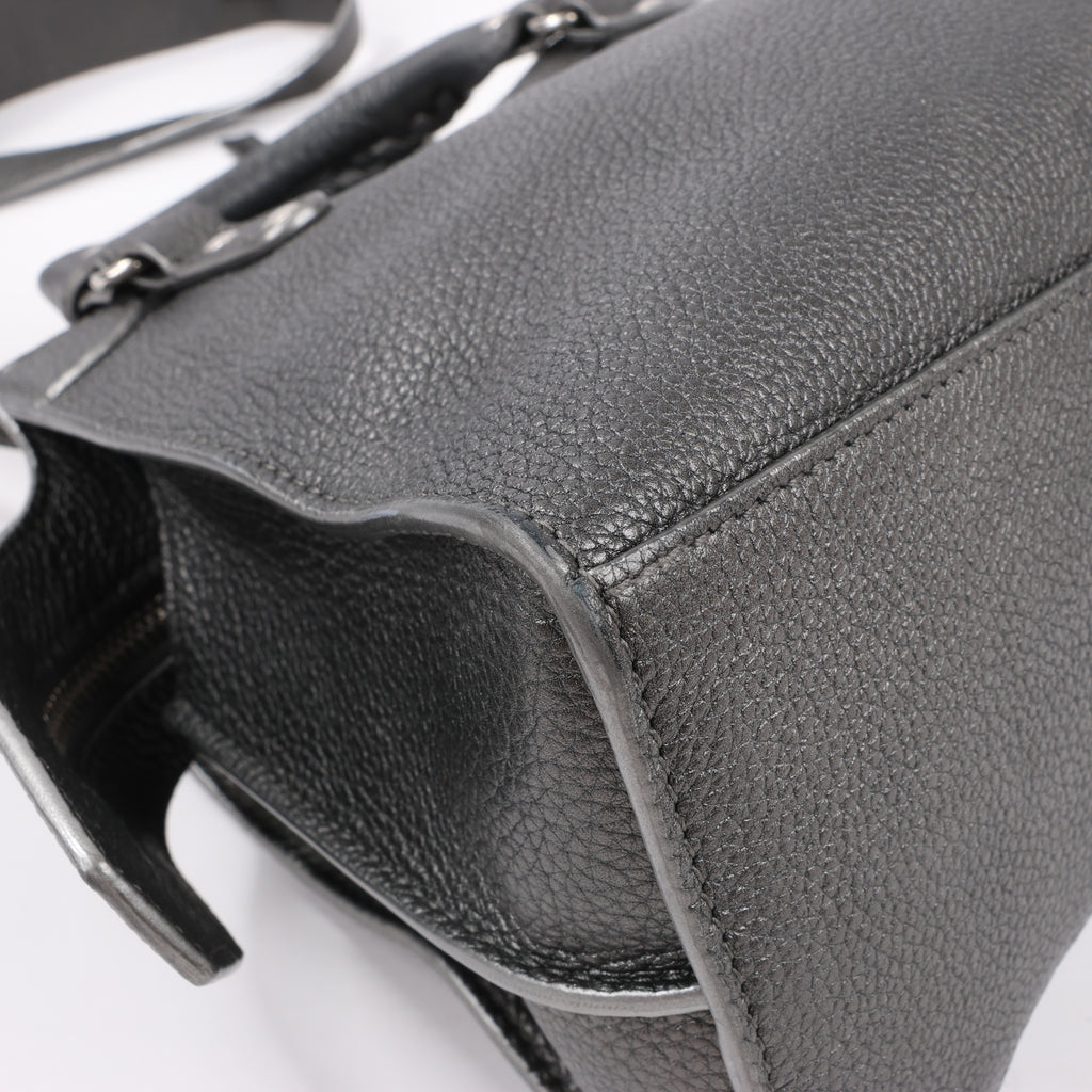 Balenciaga Mini Neo Classic City Leather 2Way Handbag in Grey 679231