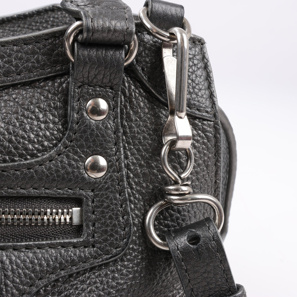 Balenciaga Mini Neo Classic City Leather 2Way Handbag in Grey 679231