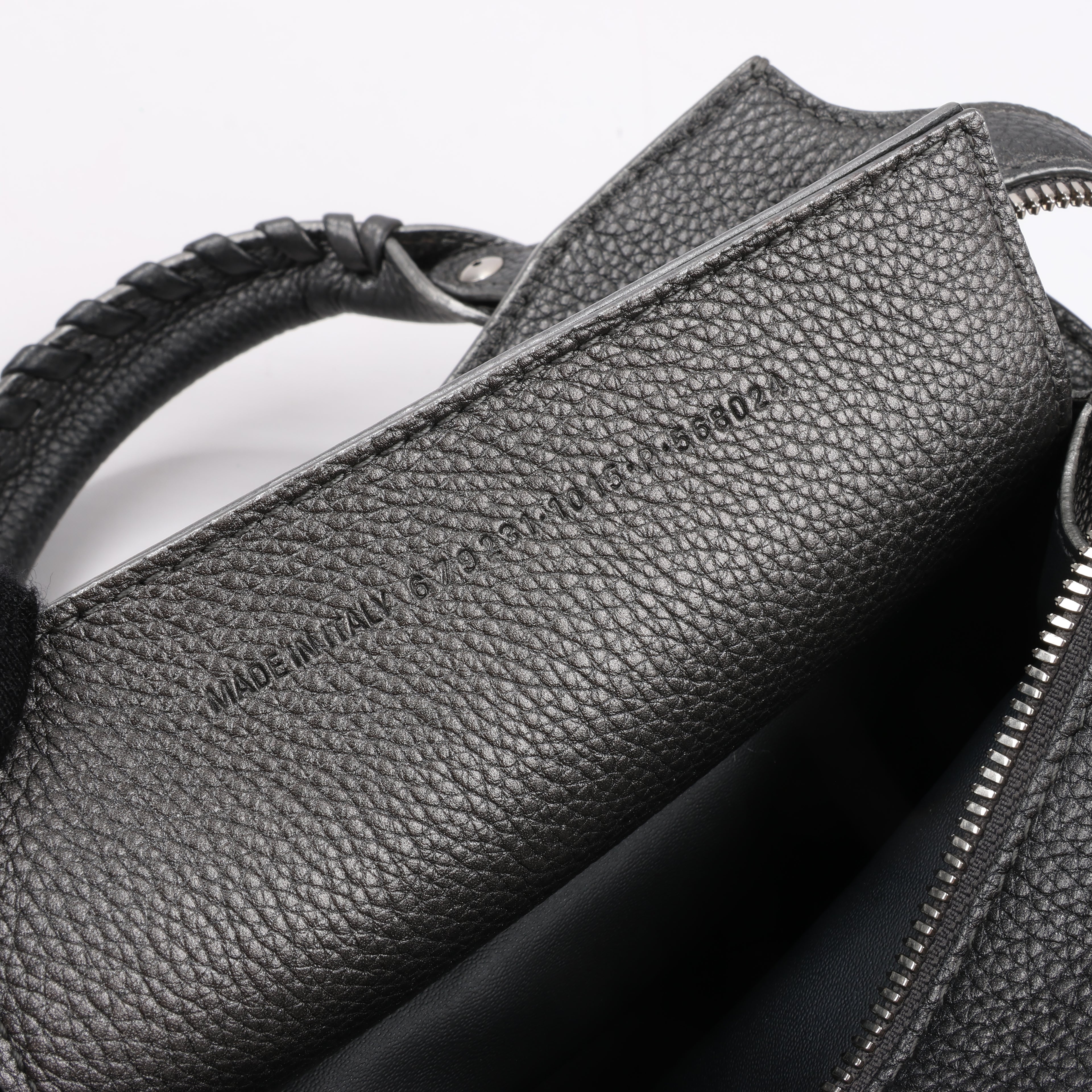 Balenciaga Mini Neo Classic City Leather 2Way Handbag in Grey 679231