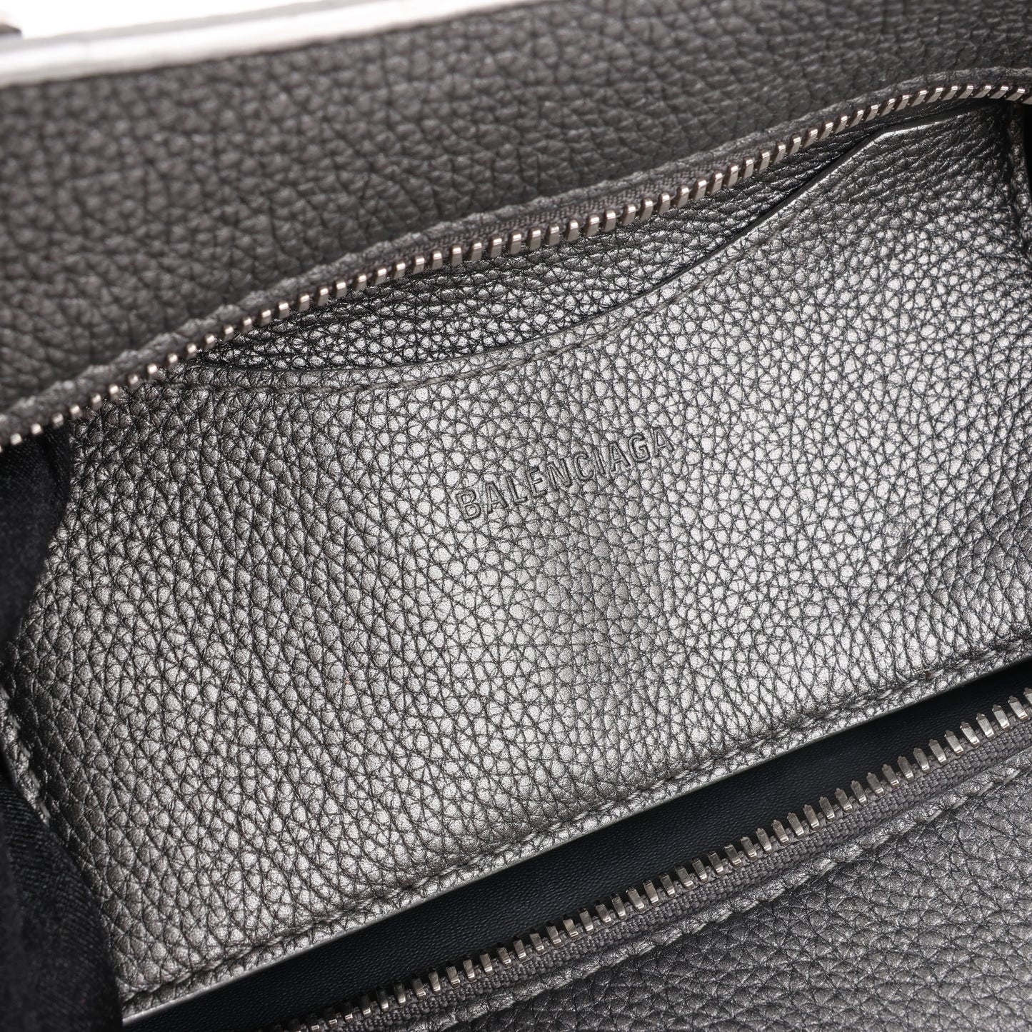 Balenciaga Mini Neo Classic City Leather 2Way Handbag in Grey 679231