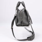 Balenciaga Mini Neo Classic City Leather 2Way Handbag in Grey 679231