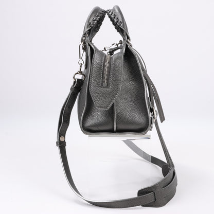 Balenciaga Mini Neo Classic City Leather 2Way Handbag in Grey 679231