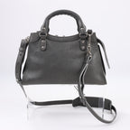 Balenciaga Mini Neo Classic City Leather 2Way Handbag in Grey 679231