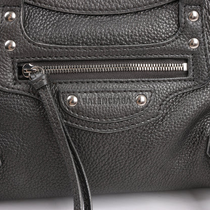 Balenciaga Mini Neo Classic City Leather 2Way Handbag in Grey 679231