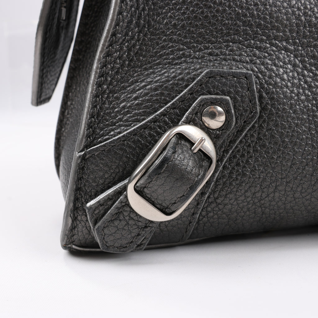 Balenciaga Mini Neo Classic City Leather 2Way Handbag in Grey 679231