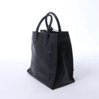Balenciaga Padlock All Afternoon Leather Handbag in Black 305593