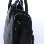 Balenciaga Padlock All Afternoon Leather Handbag in Black 305593