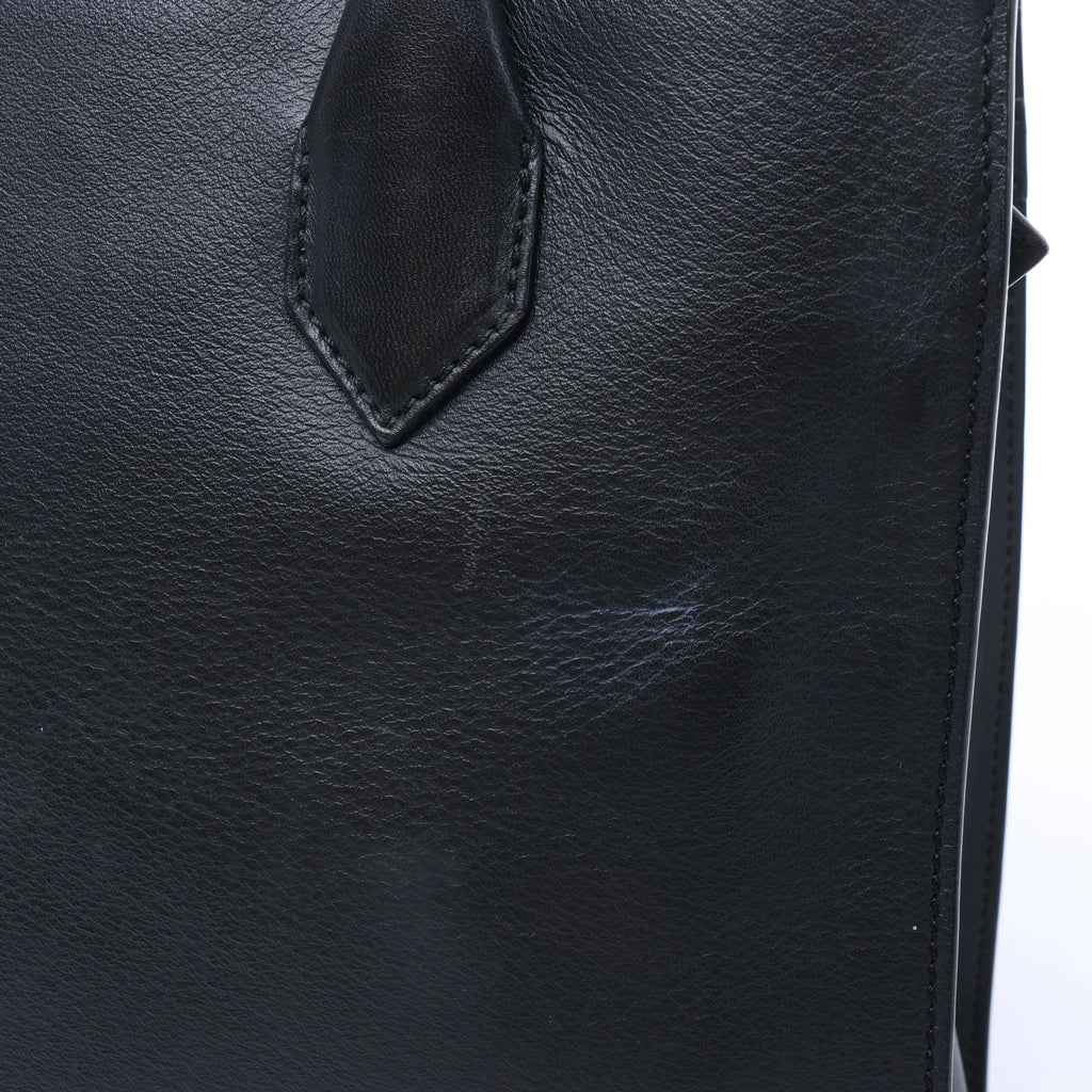 Balenciaga Padlock All Afternoon Leather Handbag in Black 305593