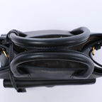 Balenciaga Padlock All Afternoon Leather Handbag in Black 305593
